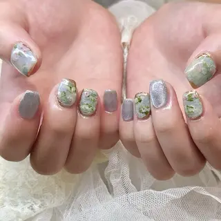 ネイル 新井 ひなののネイルデザイン