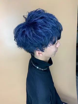 メンズ ハヤシカズキ/カラー ✂/メンズパーマのヘアスタイル