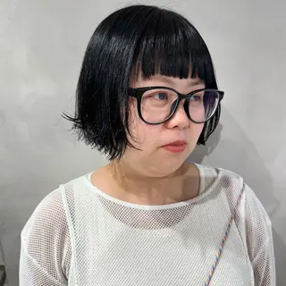 ショート カラー デザインカラー/パー マ🦖外岡咲希🦖のヘアスタイル