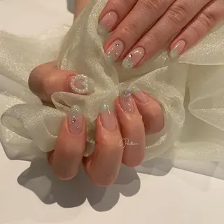 ネイル ゆびのさき所属・shiho /Petillantのネイルデザイン