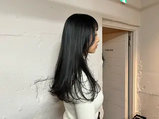 ロング カラー 🩵似合わせカット SEIRA🩵のヘアスタイル