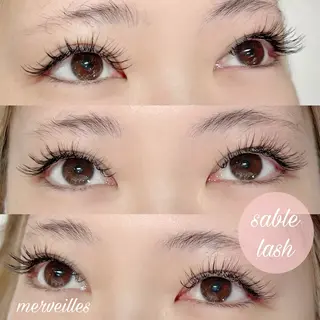 マツエク・マツパ merveilles所属・まつげ/整体/にきび ・アトピー専門サロンのマツエク・マツパデザイン