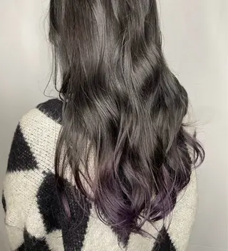 ロング カラー ✨推し活カラー💜 MISAKIのヘアスタイル