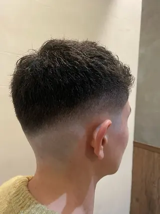 ショート メンズ smilehair国分寺店所属・💈barber 中根 龍星のヘアスタイル
