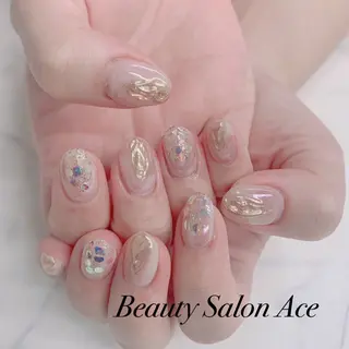 ネイル Beauty Salon Ace（ネイルサロン　エース）所属・池袋フィルイン Ace♡長さだしのネイルデザイン