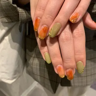 ネイル 《ニュアンスネイル》 risaのネイルデザイン