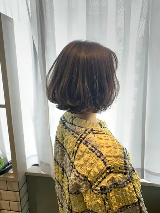 ショート カラー ヤマナカ エリカのヘアスタイル