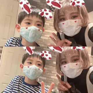 ショート カラー メンズ キッズ ショート、ボブなら お任せ❤️石川由美のヘアスタイル