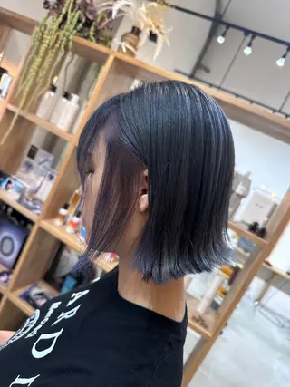 ショート ANNA🐾 艶カラー/水素カラーのヘアスタイル