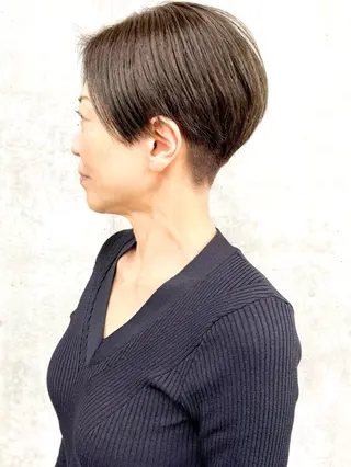 ショート Lounge×MORIO Ikebukuro所属・安齋 大樹 /くびれショートのヘアスタイル