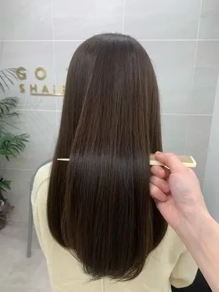 セミロング カラー 本格ヘッドスパ🌿 ×ヘア 佐藤のヘアスタイル