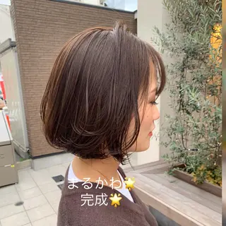 ショート カラー ヘアアレンジ 髪質改善特化サロン ルーチェのヘアスタイル