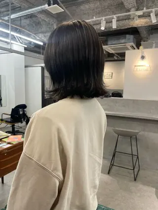 パーマ イージーパーマ募集 平口はのんのヘアスタイル
