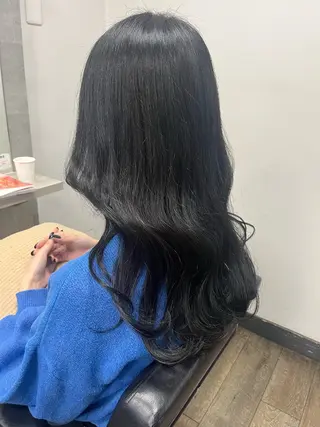 ロング 袋瀬 玲奈のヘアスタイル