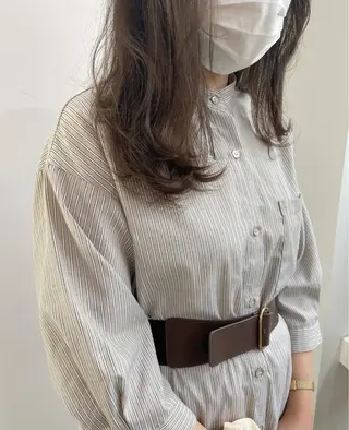 ロング ୨୧柔らかいカラー nozomi ୨୧のヘアスタイル