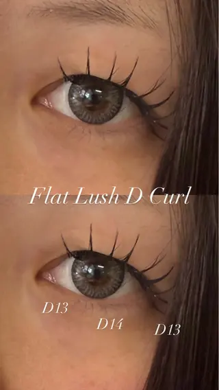 マツエク・マツパ Tripod所属・Tripod しおんのマツエク・マツパデザイン