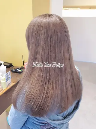 ロング カラー WISTARIA FIELD AVEDA所属・矢野 一義のヘアスタイル