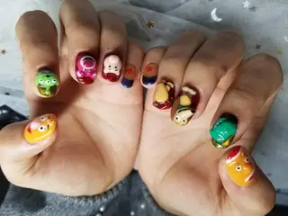 ネイル RinRin　nail所属・孔 ジンシェンのネイルデザイン