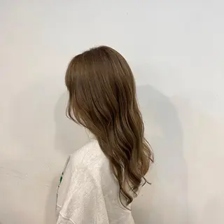 ミディアム LOVERICHE所属・ハイトーン/デザイン /パーマ/本田誠人のヘアスタイル