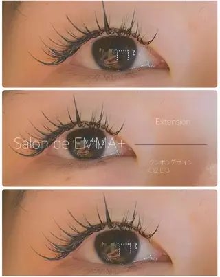 マツエク・マツパ EMMA plus．のマツエク・マツパデザイン