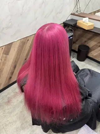 ロング エクステ/派手髪 joeのヘアスタイル