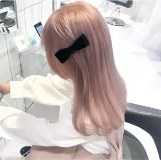 ロング カラー 🫧うる艶トレンド 🫧透明感カラーのヘアスタイル