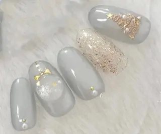 ネイル H3 Nail Tsuki🦋💙のネイルデザイン