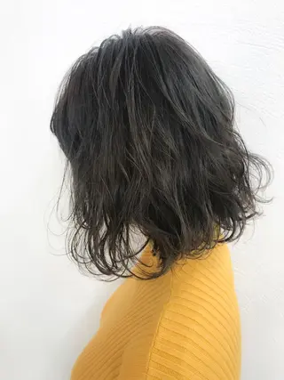 ミディアム 💫カットはなんでも 得意です✂️のヘアスタイル