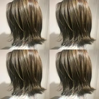 カラー ミディアム Lag.銀座 🌺アヤカのヘアスタイル