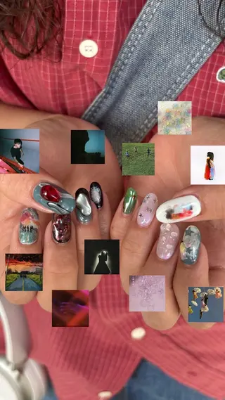 ネイル hinako /個性派ニュアンスのネイルデザイン