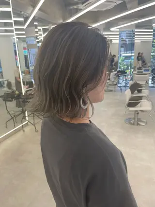 ミディアム カラー ヘアアレンジ 【Sweep】おじま のぞみのヘアスタイル