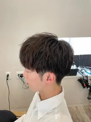 メンズ scene所属・🫧透明感カラー🫧 加茂丈登のヘアスタイル