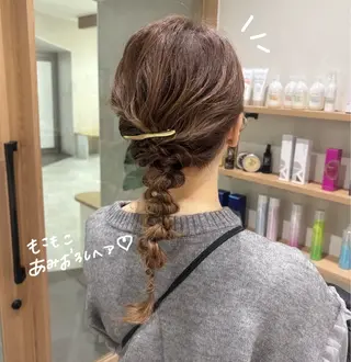 ミディアム ヘアアレンジ regalo Acari🍎のヘアスタイル