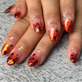 ネイル Queen nail 北堀江 ASUKAのネイルデザイン