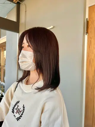 ミディアム カラー ufu所属・🫧KOWATA KASUMI🫧のヘアスタイル