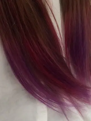 セミロング ロング カラー ヘアアレンジ kou艶髪師色髪師 こう 艶髪師色髪師のヘアスタイル