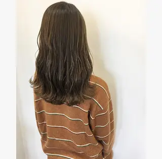 セミロング カラー 鈴木 翔梧のヘアスタイル