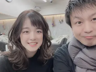 ミディアム カラー TOWA 野村　コウダイのヘアスタイル