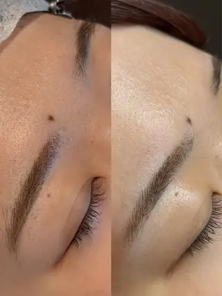 アイブロウ ヒメザキ ユリのヘアスタイル