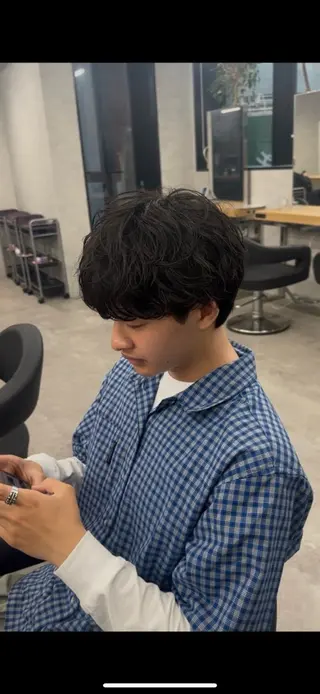 パーマ メンズ メンズパーマ全般/ 似合わせ/ジョウのヘアスタイル