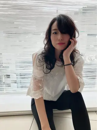 ミディアム カラー ヘアアレンジ UNIX Mark Is みなとみらい店【ユニックス】所属・UNIX N.horiiのその他イメージ