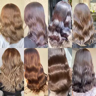 ロング カラー ヘアアレンジ 韓国レイヤー/ 顔周り💕田中将吾のヘアスタイル