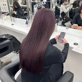 ロング カラー ヘアアレンジ 🍒暖色カラー/ FUKA🍒のヘアスタイル