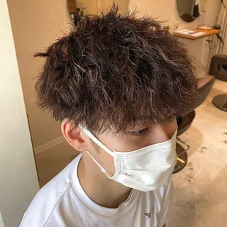 パーマ 羽田 希のヘアスタイル