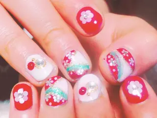 ネイル リラネイル所属・福田 美代子のネイルデザイン