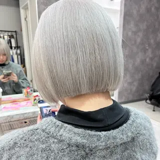 ミディアム カラー ヘアアレンジ 𝐠𝐢𝐫𝐥𝐲 𝐦𝐨𝐝𝐞🖤のヘアスタイル