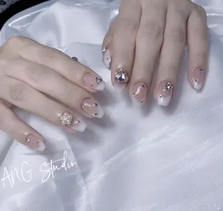 ネイル ANG アクリル スカルプ専門🌸のネイルデザイン
