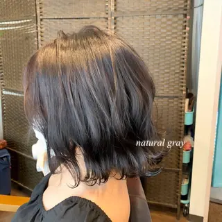 ミディアム カラー LUCIA所属・透明感カラー/ブリー チ無し/瀧田恭平のヘアスタイル