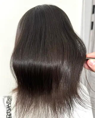 ミディアム 🔆髪質改善 透明感 カラー🔆佐々木貴仁のヘアスタイル