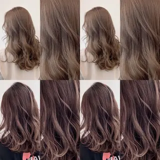 ロング 🦋ハイトーン特化 🦋‪Nozomiのヘアスタイル